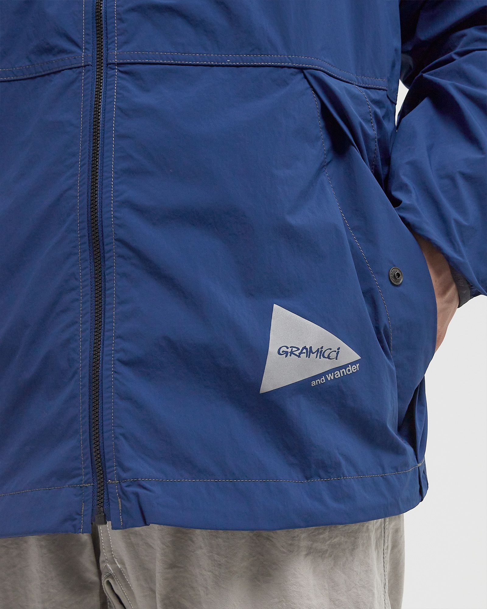 x And Wander BRUSHED NYLON JACKET