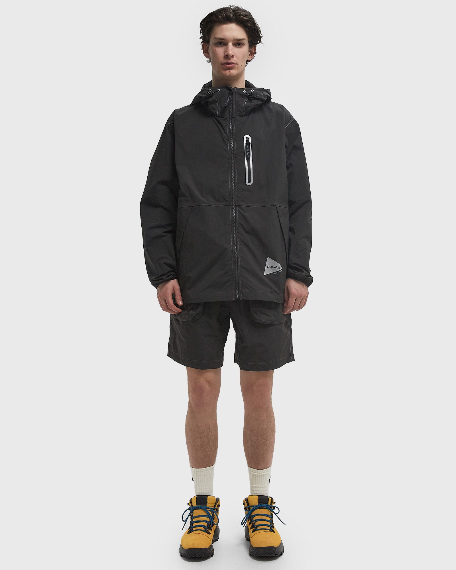 x And Wander BRUSHED NYLON JACKET