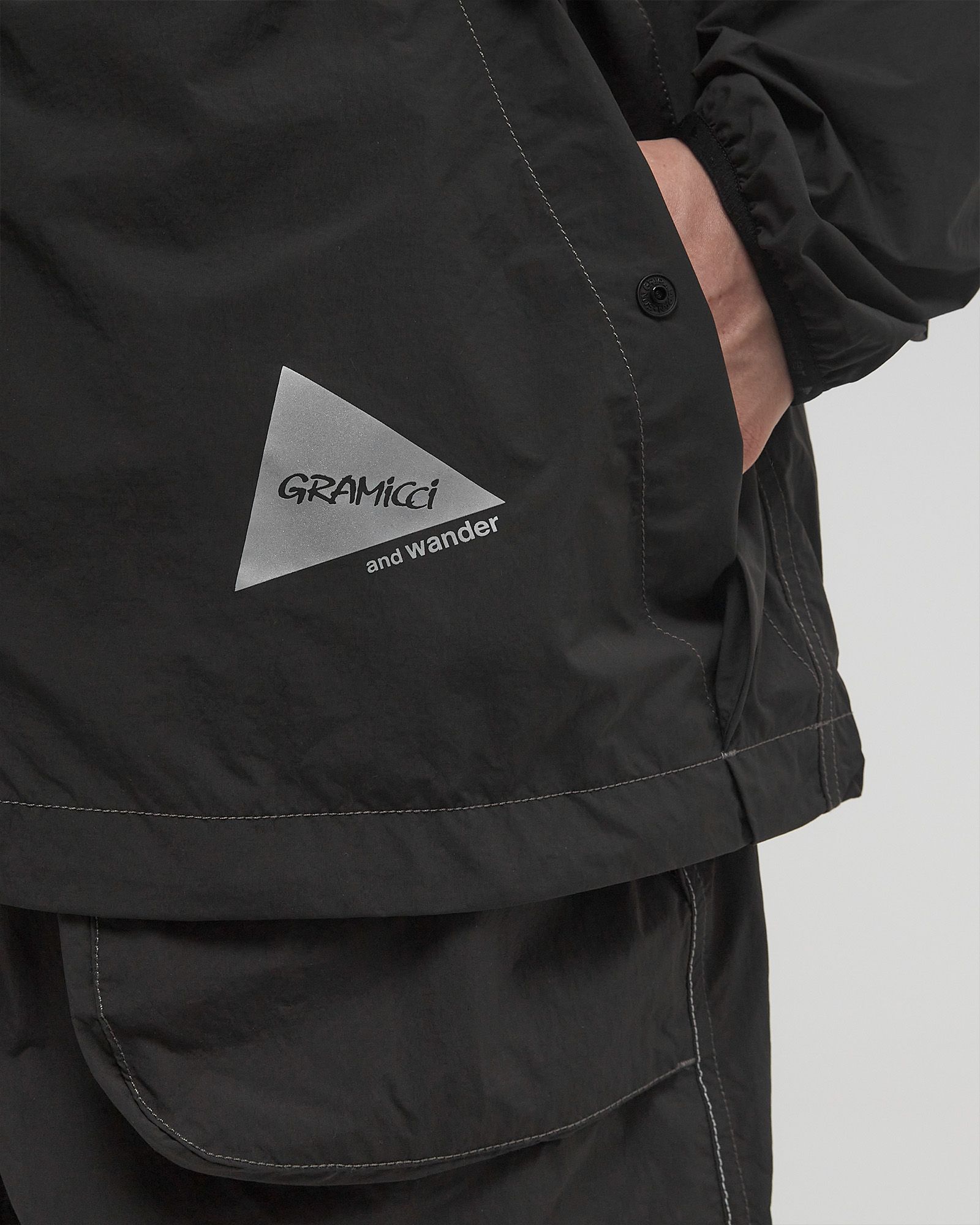 x And Wander BRUSHED NYLON JACKET