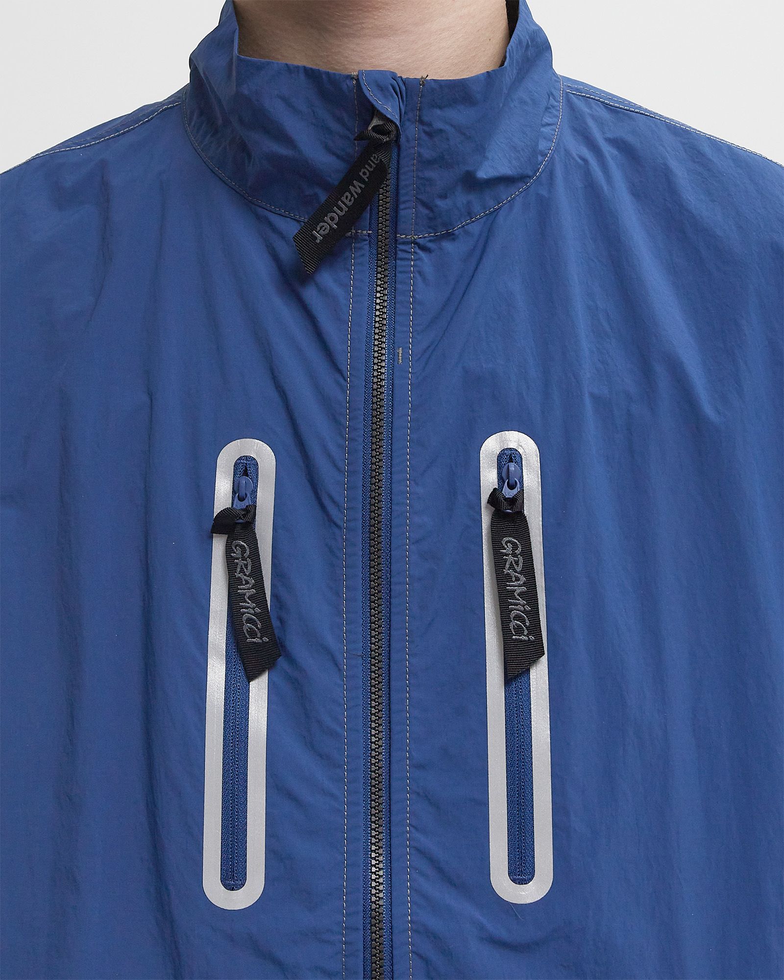 x And Wander BRUSHED NYLON VEST