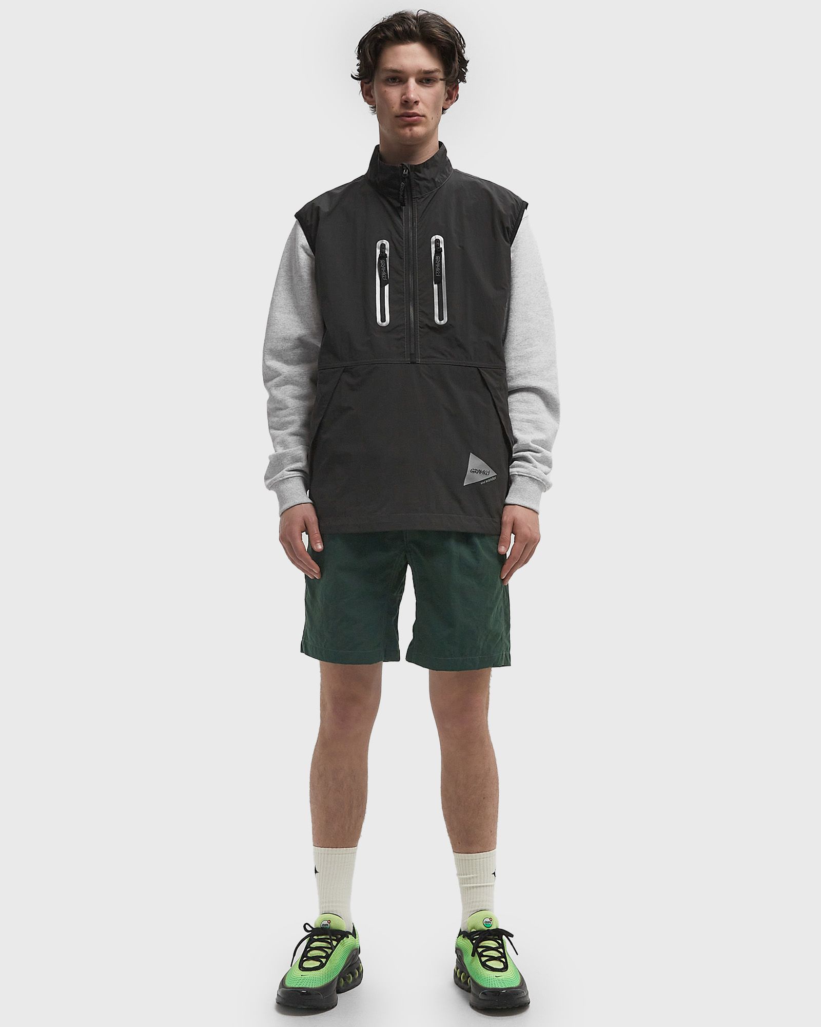 x And Wander BRUSHED NYLON VEST