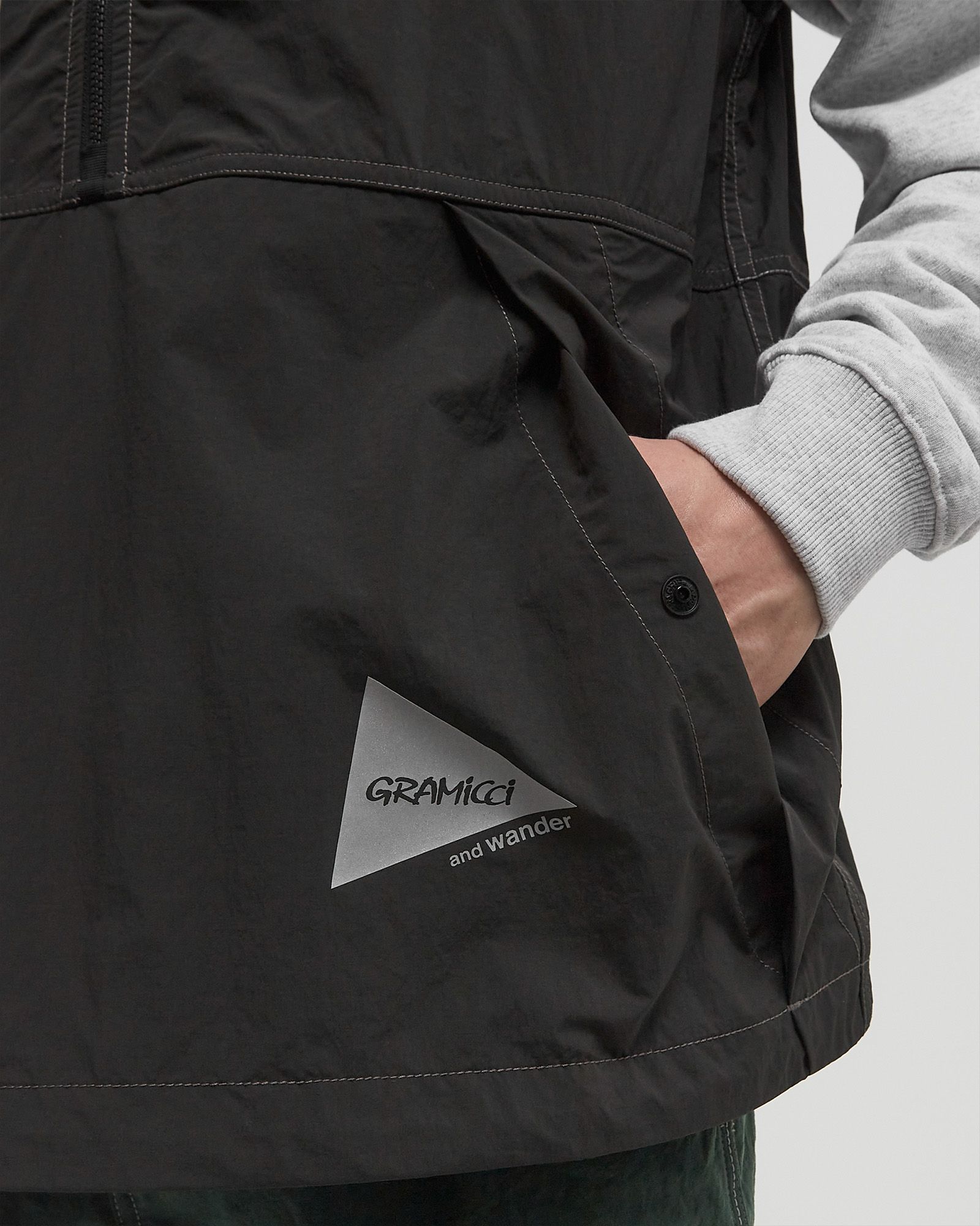 x And Wander BRUSHED NYLON VEST