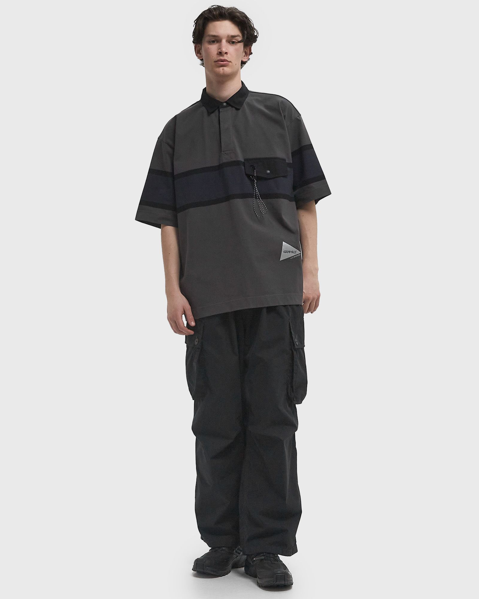 x And Wander TECH RUGBY SHIRT