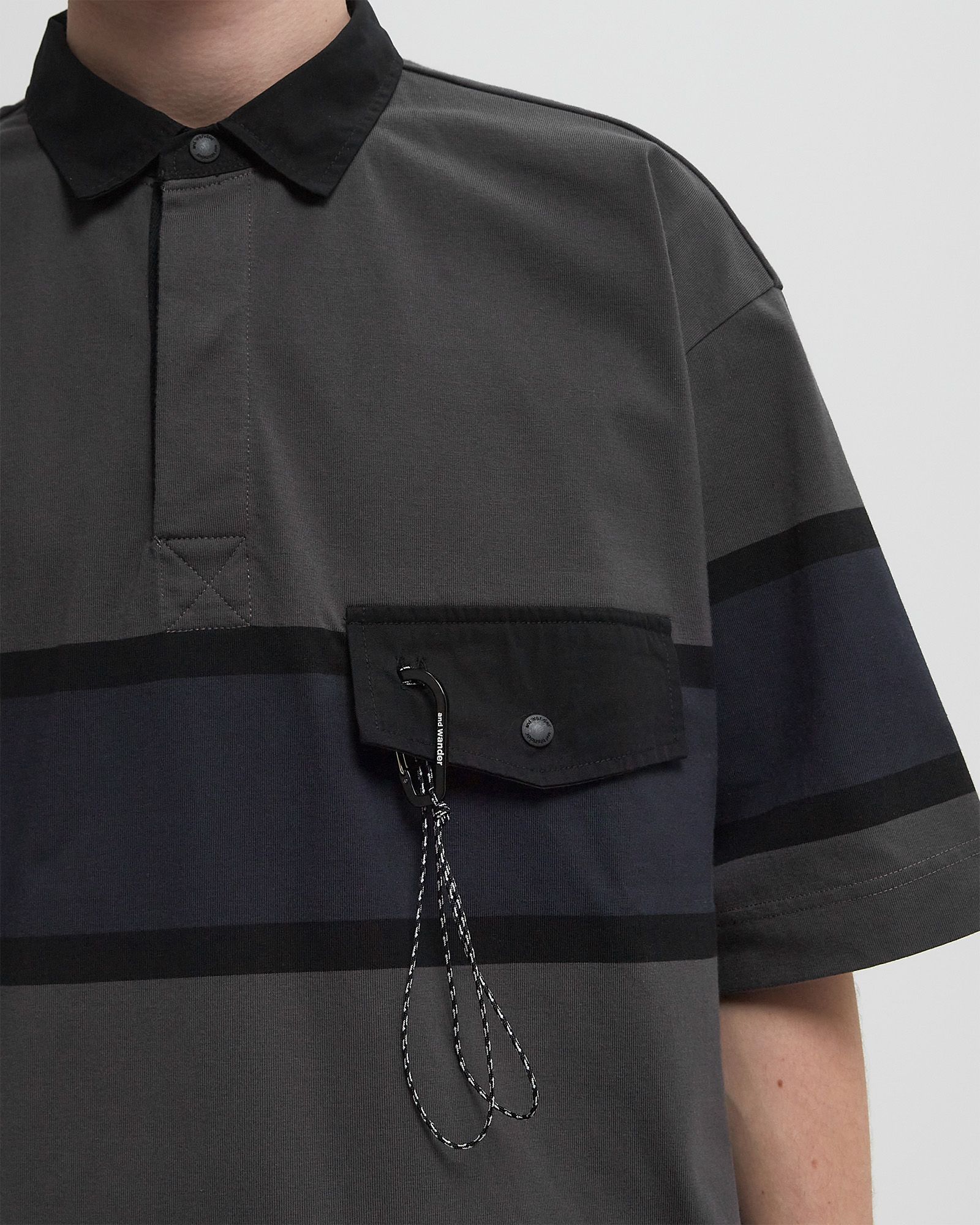 x And Wander TECH RUGBY SHIRT