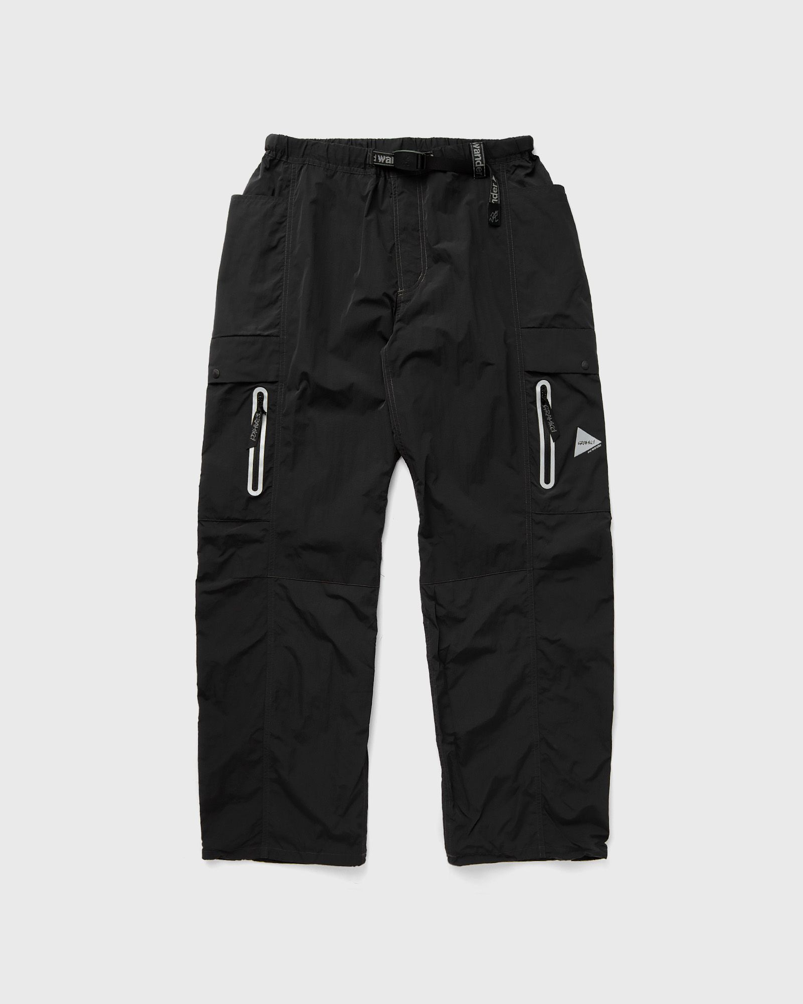 Gramicci×and wander PATCHWORK WIND BLACK Gramicci x AND WANDER PATCHWORK WIND PANT Black | BSTN Store
