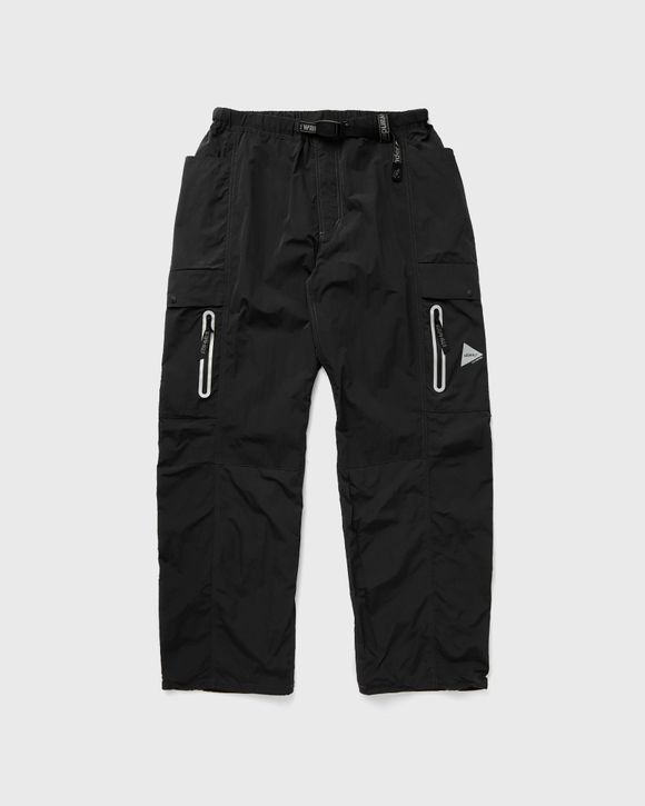 Gramicci x AND WANDER PATCHWORK WIND PANT Black