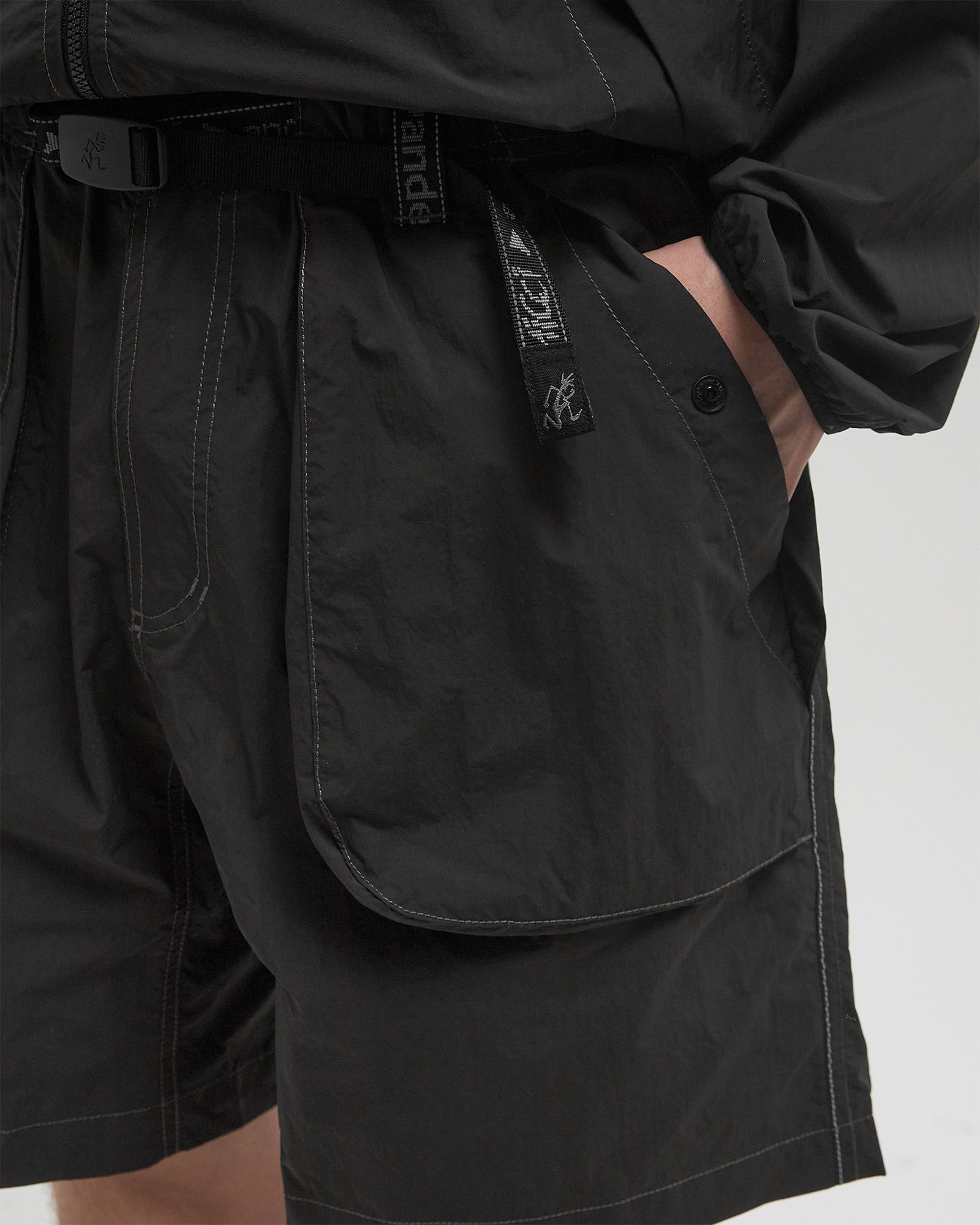 x And Wander BRUSHED NYLON SHORT