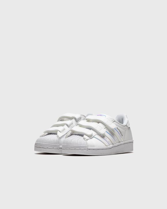 Adidas superstar cf c white/white/metallic hotsell