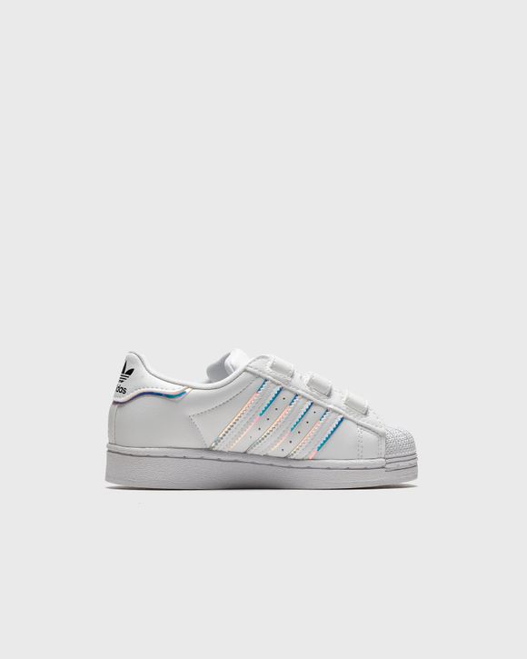 adidas white holographic trainers