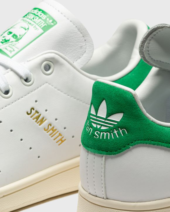 Adidas stan smith white green gold hotsell