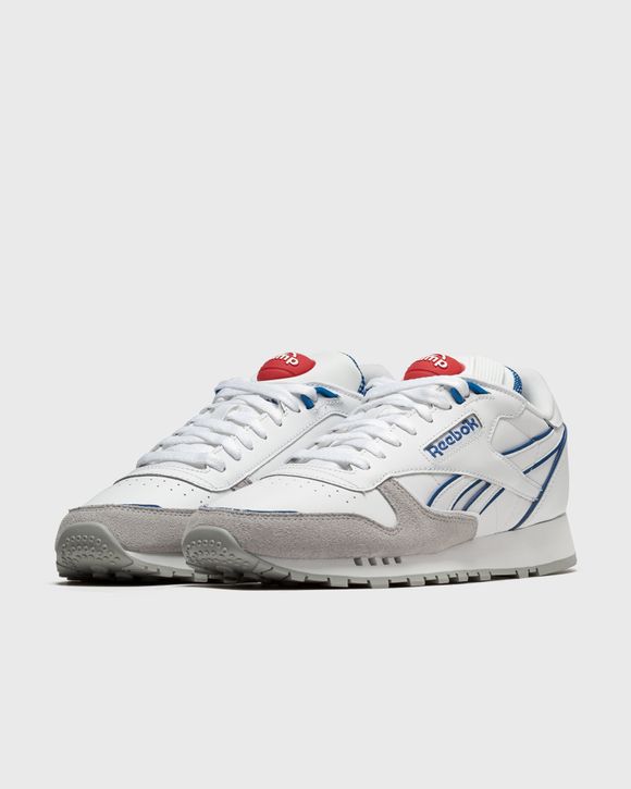 Reebok CLASSIC LEATHER PUMP White - FTWWHT/VECBLU/VECRED