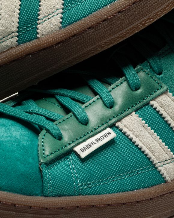 Adidas CAMPUS 80 DARRYL BROWN Green - JADE GREEN/FOREST GREEN/OFF WHITE