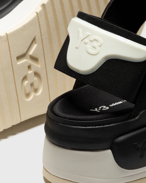 Y-3 HOKORI SANDAL Black - BLACK/BLACK/CORE WHITE