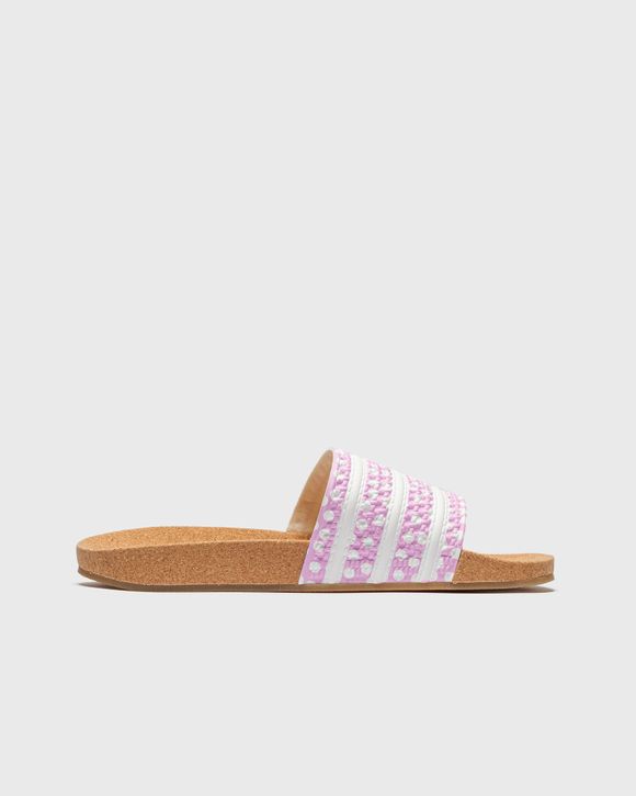 Adilette cork hot sale pink