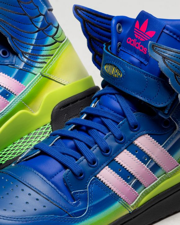 egyptisk bede Interessant Adidas JEREMY SCOTT FORUM HI "MOTORSPORT WINGS 4.0" Blue | BSTN Store