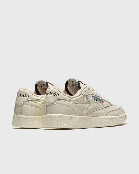 Reebok Club C 85 Vintage Beige - CHALK/BLACK/VECBLU