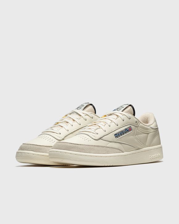 Reebok Club C 85 Vintage Beige - CHALK/BLACK/VECBLU