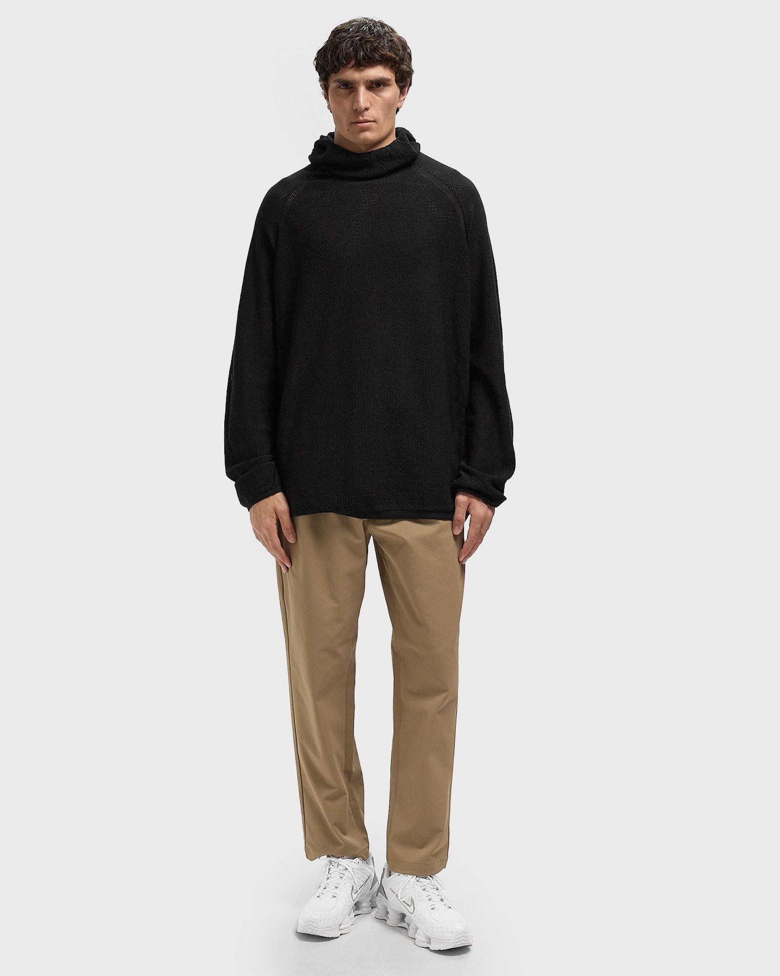 0 Perforated Wholegarment Knit Top