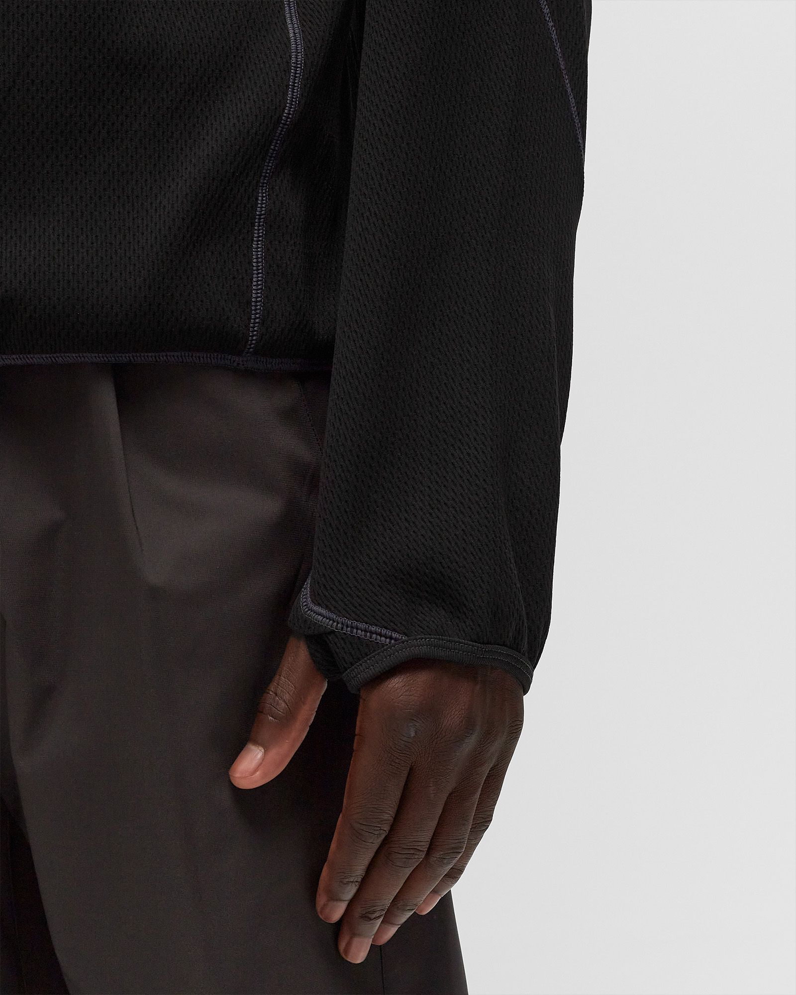 Helicoid Sleeve Waffle Top