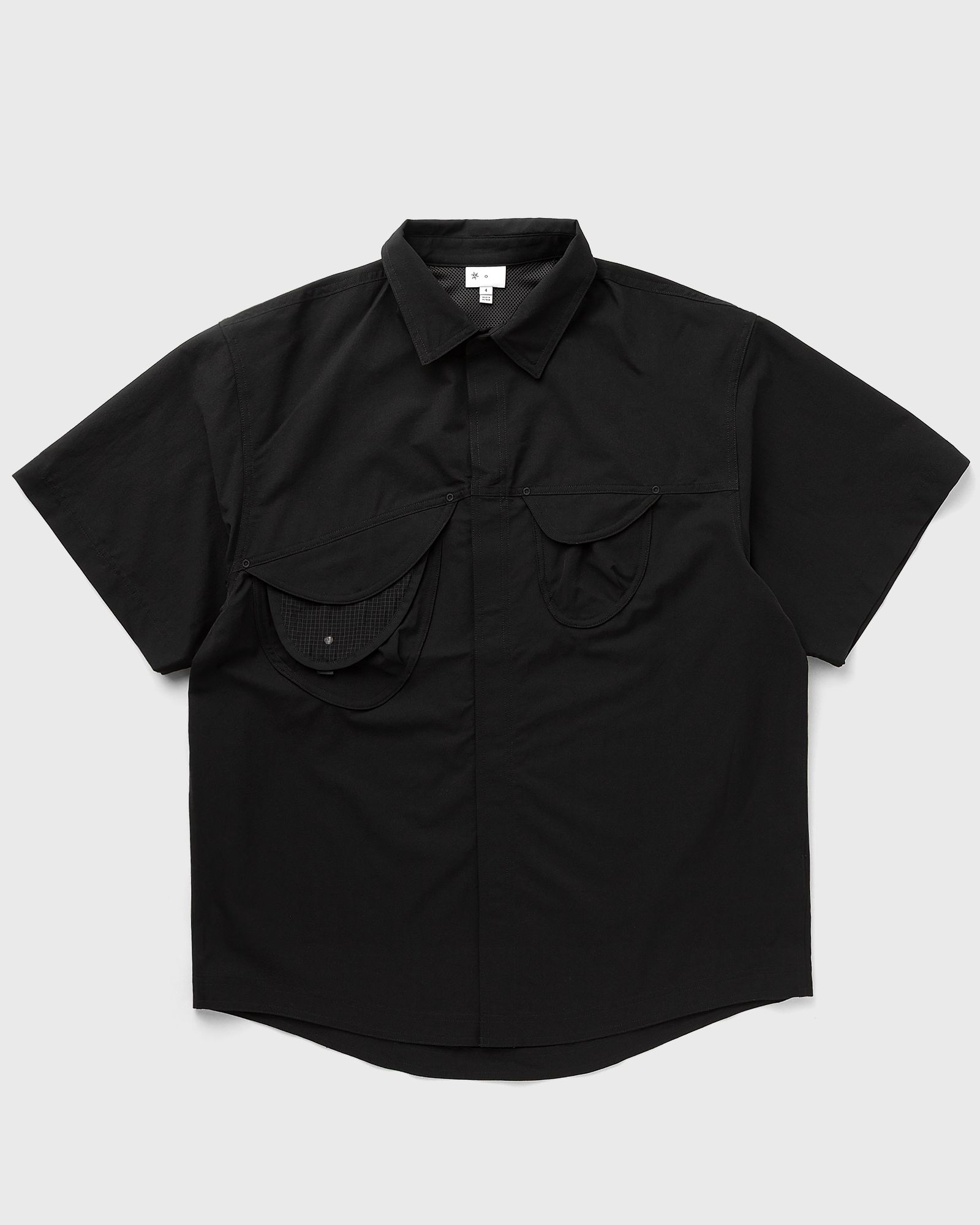0 S/S Asymmetric Camp Shirt-image