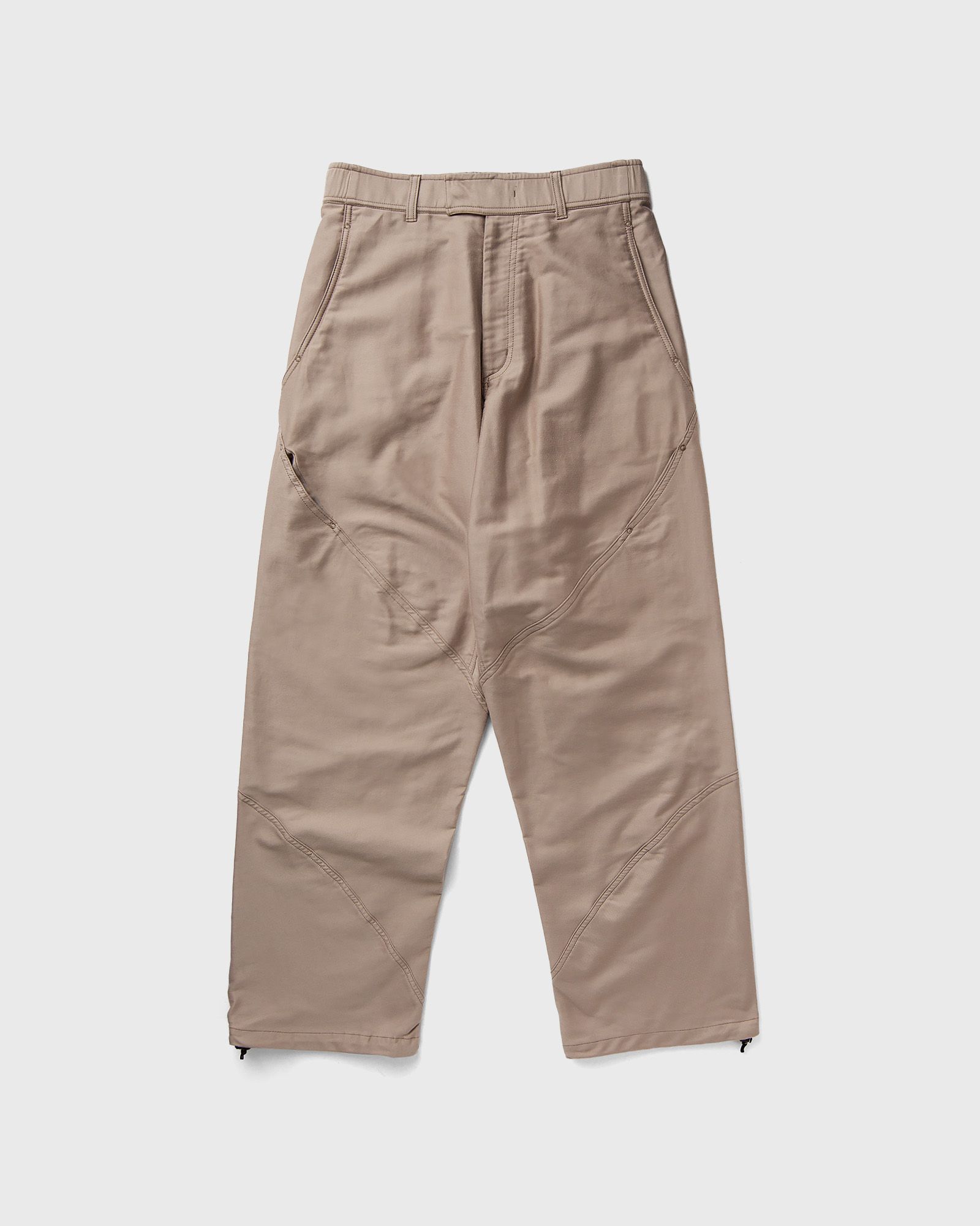 0 Cotton Silk Blend Helicoid Wide Pants-image