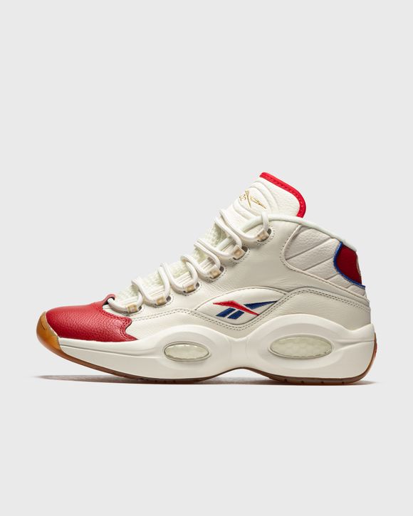 Question Mid Basketball Shoes - Mars Red / Chalk / Vintage Chalk