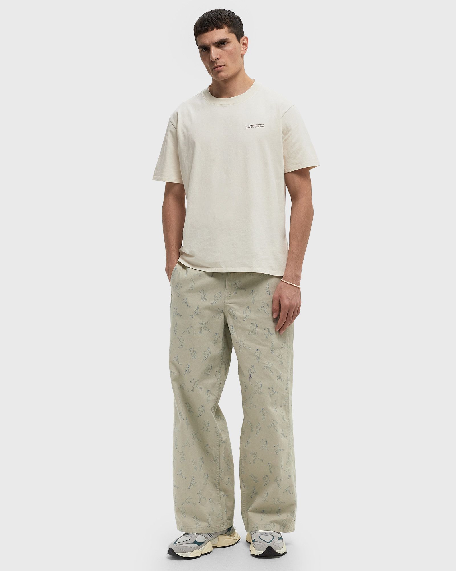 ESSENTIALS CREAM TEE