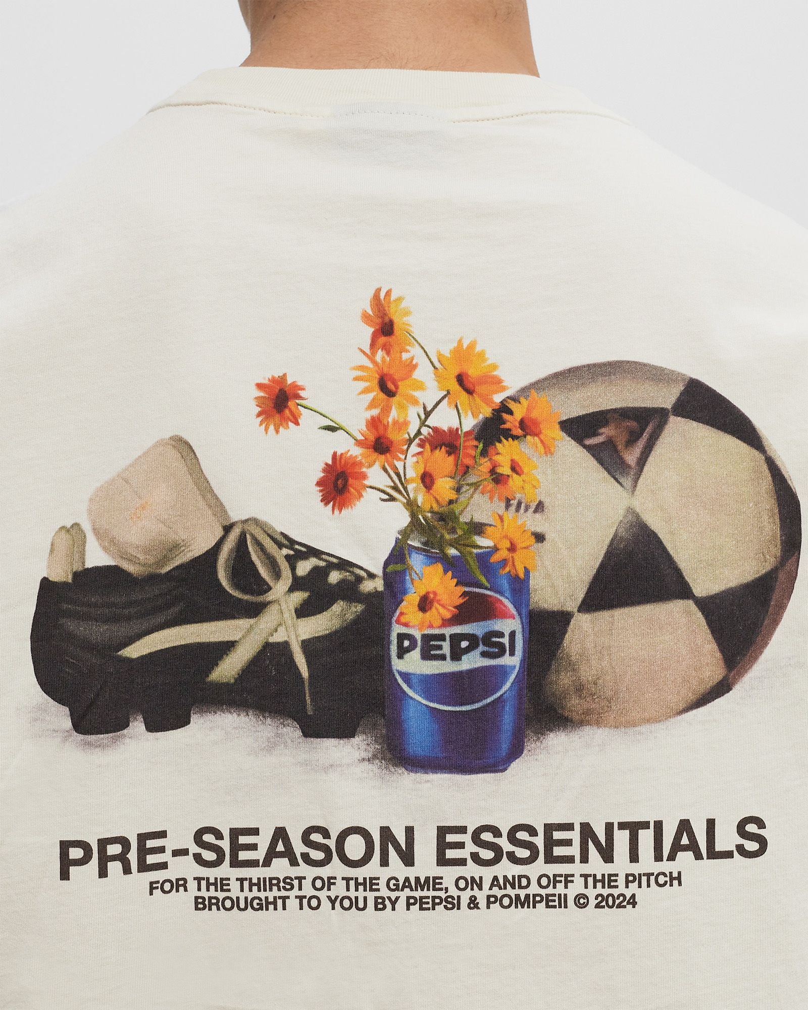 ESSENTIALS CREAM TEE