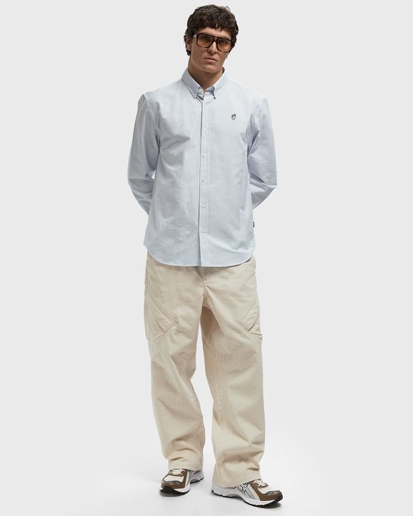 Thumbnail - EMILIO BLUE STRIPES OXFORD SHIRT