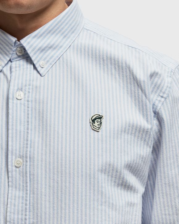 EMILIO BLUE STRIPES OXFORD SHIRT