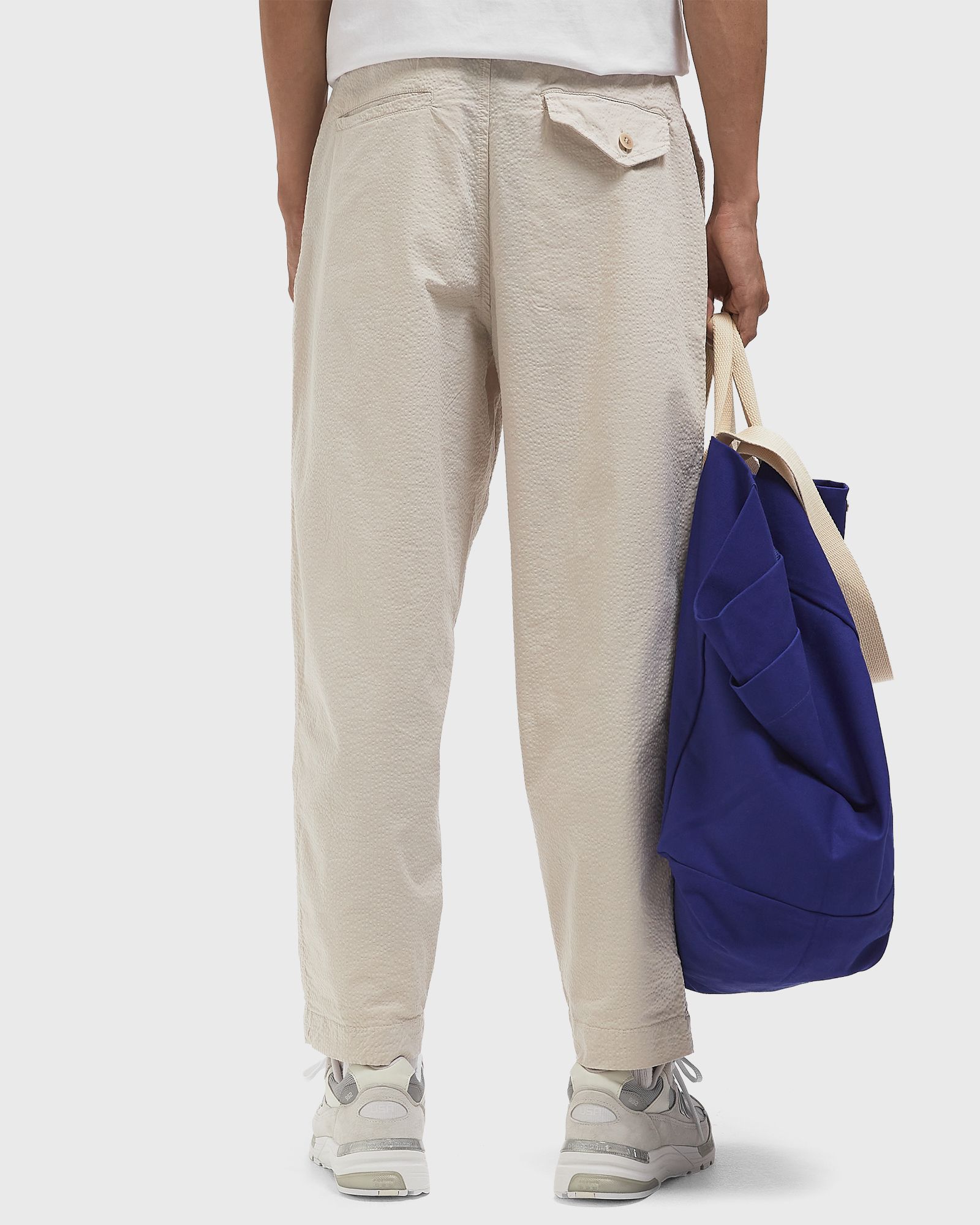 LOOSE STONE SEERSUCKER TROUSER