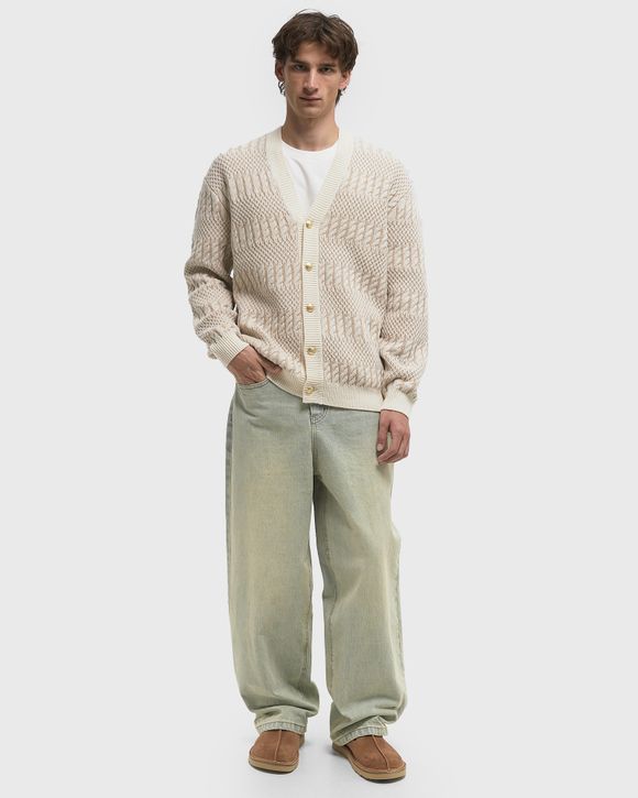 Thumbnail - Le Cardigan Torsades Bicolore