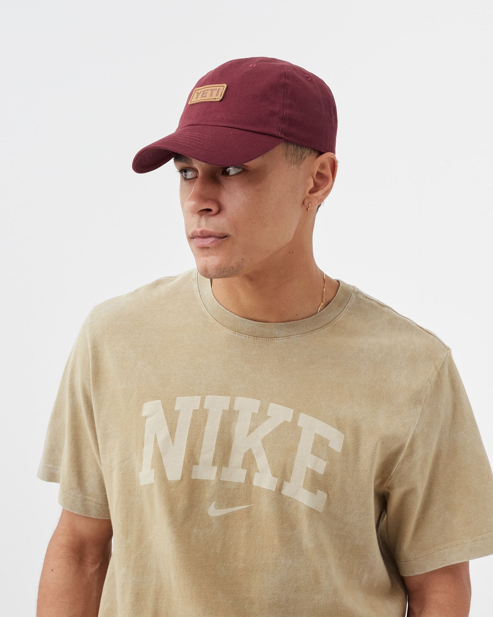 Leather Logo Badge 6 Panel Soft Crown Hat