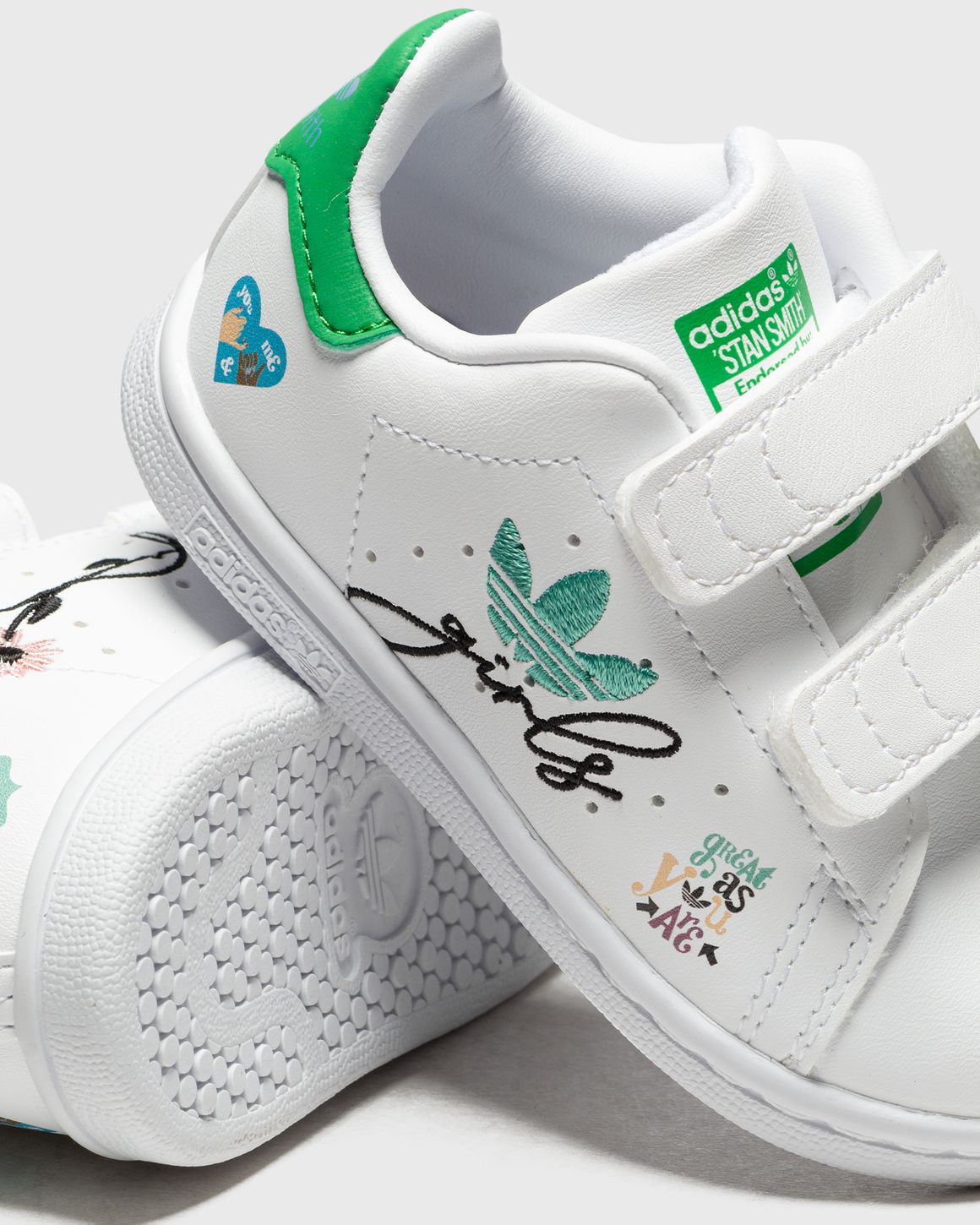 Stan Smith Tenis Adidas Infantil 34 Adidas STAN SMITH CF I White