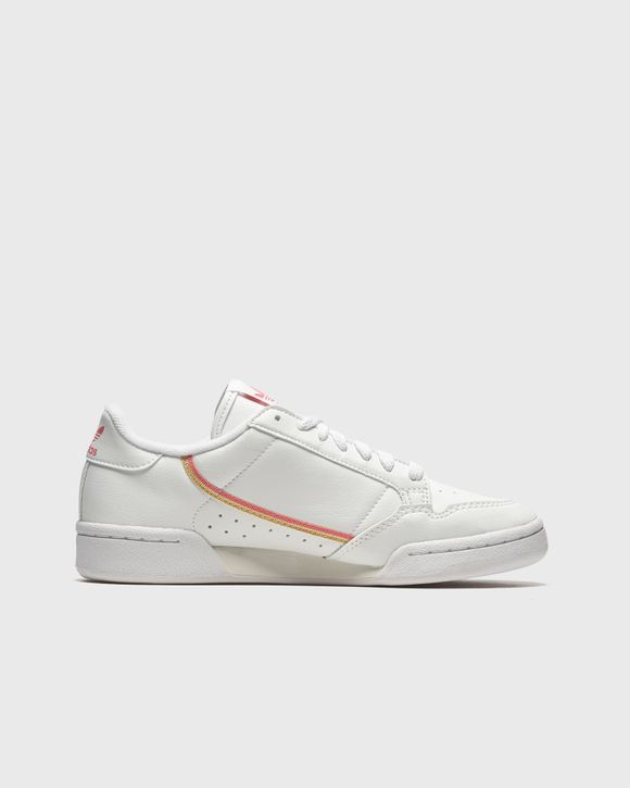 Adidas continental discount 80 femme rouge