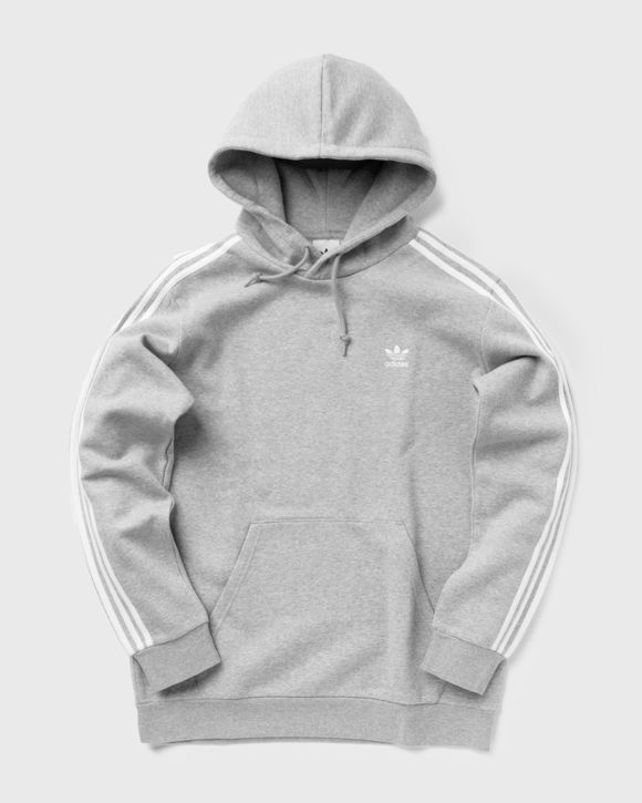 Adidas ADICOLOR CLASSICS 3-STRIPES HOODIE Grey | BSTN Store