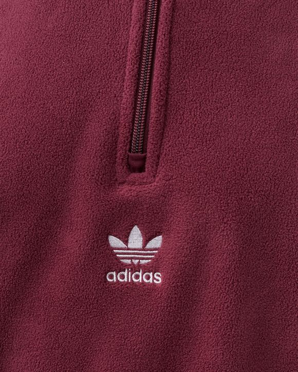 ADICOLOR CLASSICS TEDDY FLEECE HALF-ZIP SWEATSHIRT