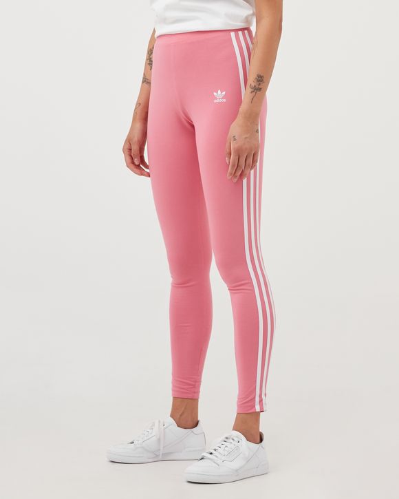 adidas Light Pink Retro Split Flare Leggings