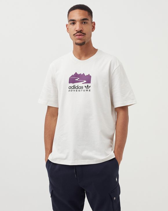 【おすすめアイテム】adidas originals Adventure Logo T-shirt Adidas ADVENTURE LOGO TEE White | BSTN Store