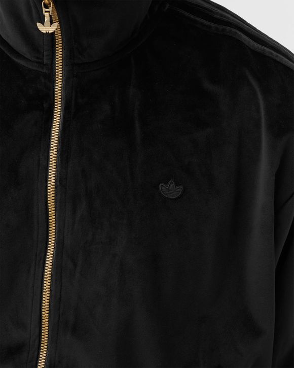 OVO Monogram Velour Track Jacket Black Men's - SS22 - US
