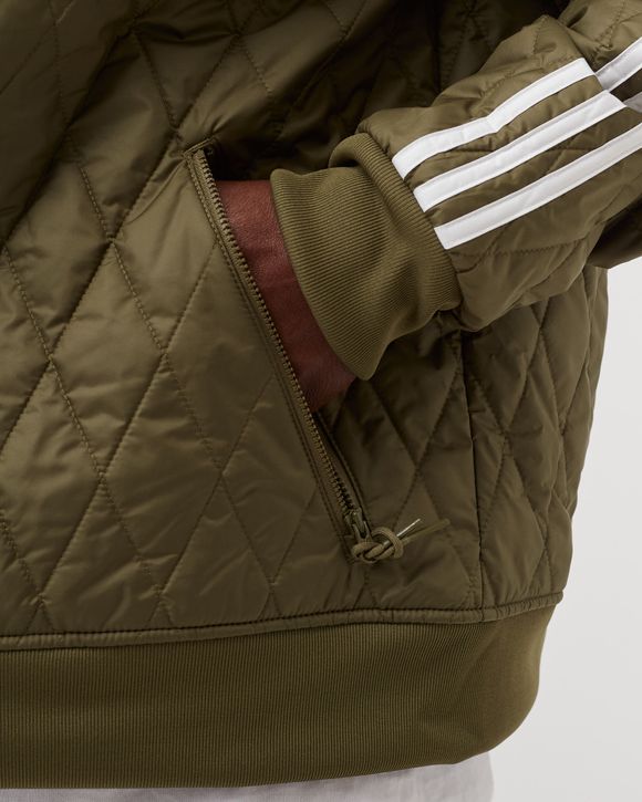 Adidas originals sst on sale quilted bomber jacket