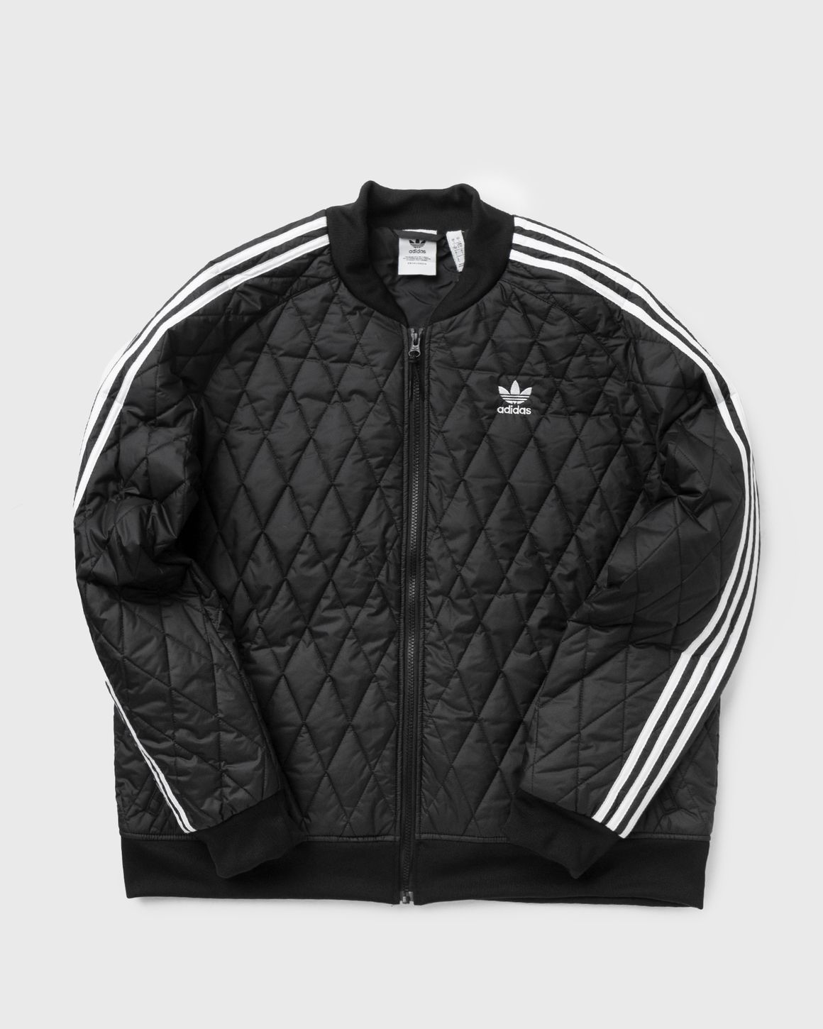 Adidas originals sst quilted jacket red best sale