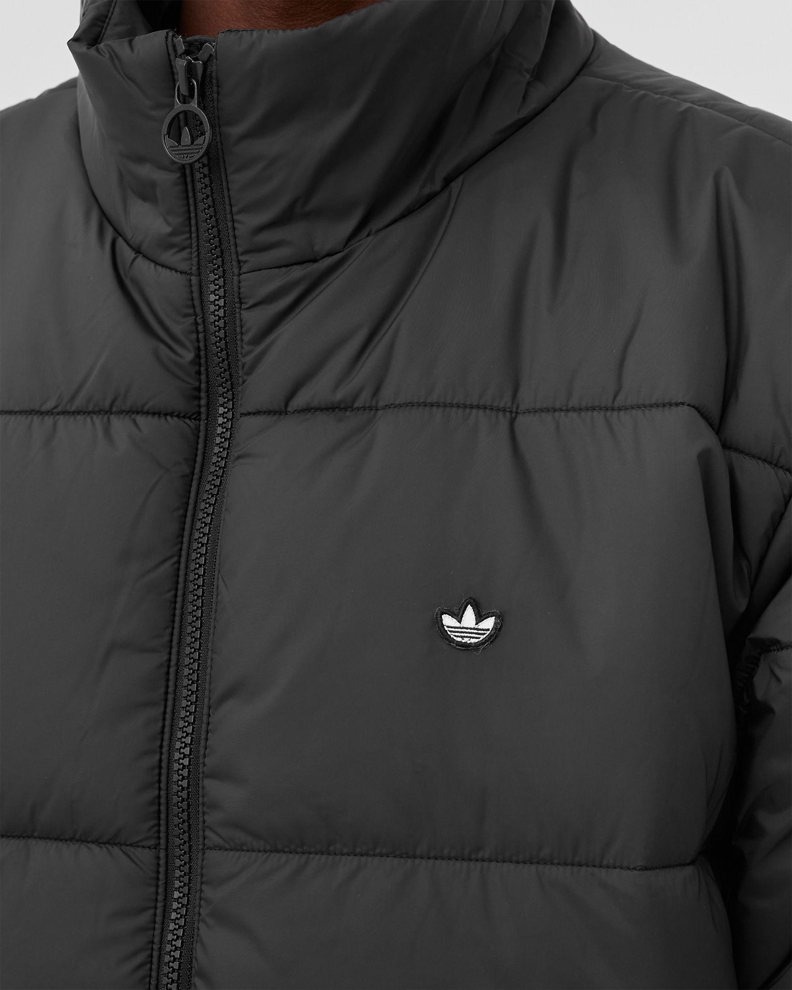 PADDED STAND-UP COLLAR PUFFER JACKET