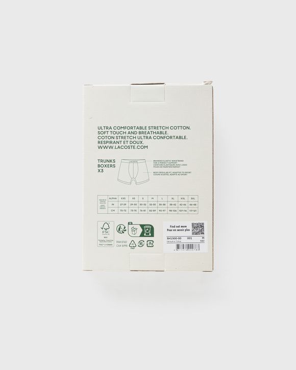 3-Pack Stretch Cotton Trunks