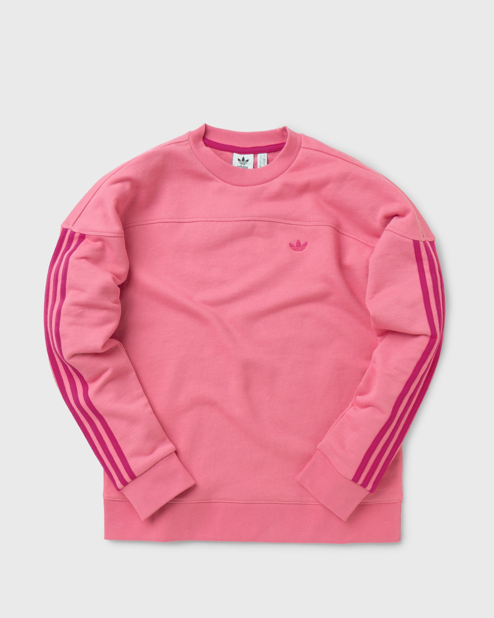 WMNS SPORTY CUT LINE COLORED 3-STRIPES SWEATSHIRT