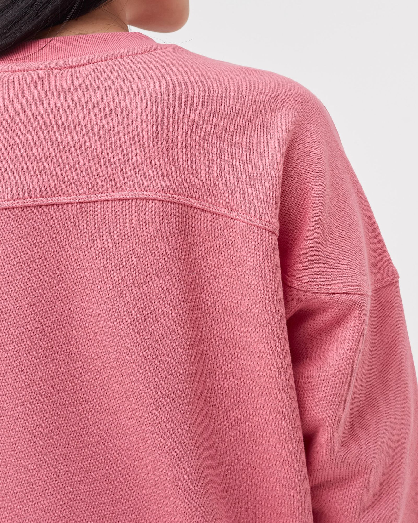 WMNS SPORTY CUT LINE COLORED 3-STRIPES SWEATSHIRT