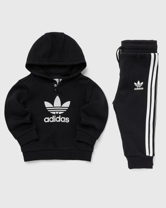 Adidas jumper black online and white