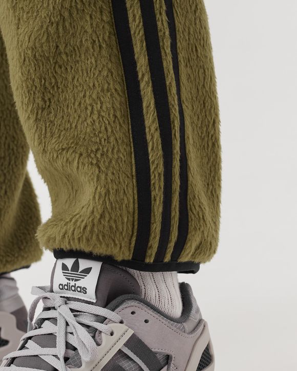 Pants and jeans adidas 3 Stripe Sherpa Pants Focus Olive/ Black