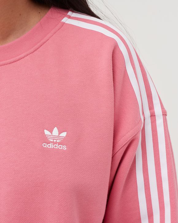 Adidas oversized sweatshirt pink sale