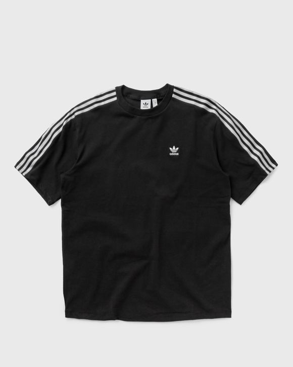 Adidas WMNS ADICOLOR CLASSICS SATIN TAPE Tee Black | BSTN Store